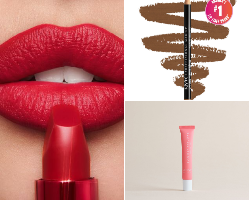 Lip combo 💋💄 cover photo collage