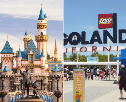 Theme Parks cover photo collage
