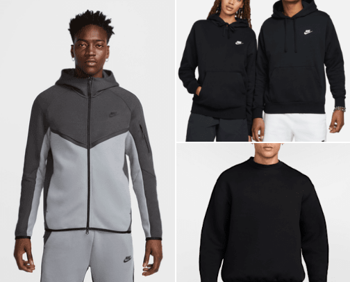 nike sweatshirts cover photo collage
