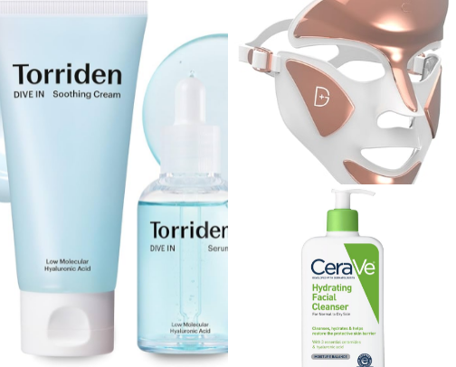 Skincare cover photo collage