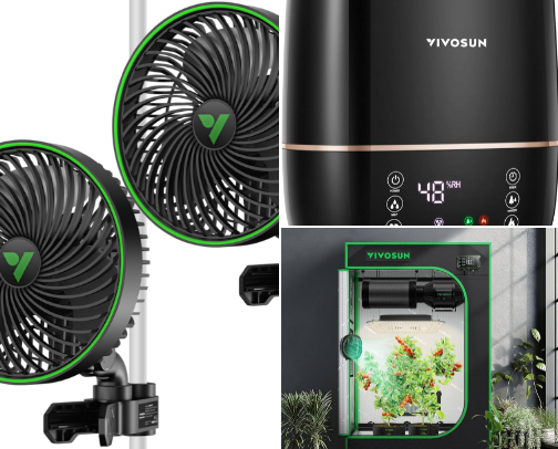 indoor growing supplies cover photo collage