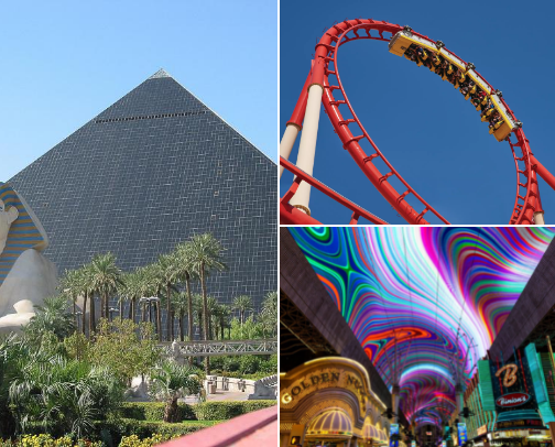 Las vegas, Nevada guide - what happens in Vegas, stays in Vegas. cover photo collage