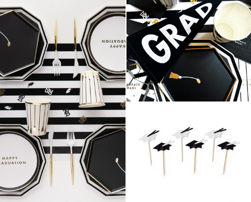 Throw the perfect graduation party! I've got your supplies! cover photo collage