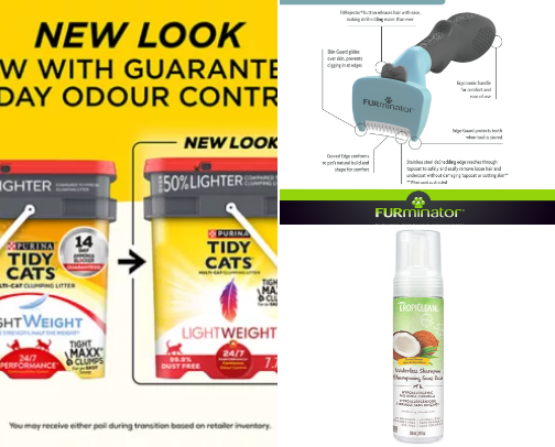 Must-haves for the cats cover photo collage