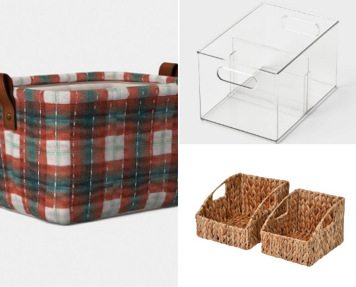 Mom baskets around the house to make life easier cover photo collage