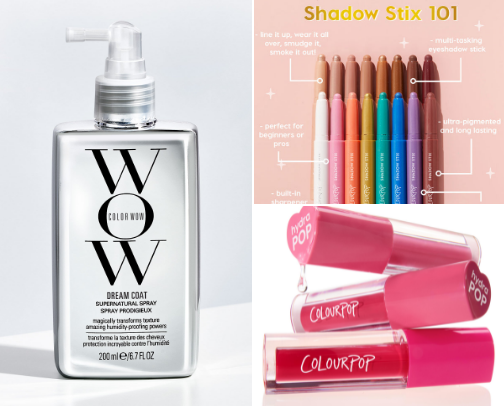 My favorite beauty recs cover photo collage