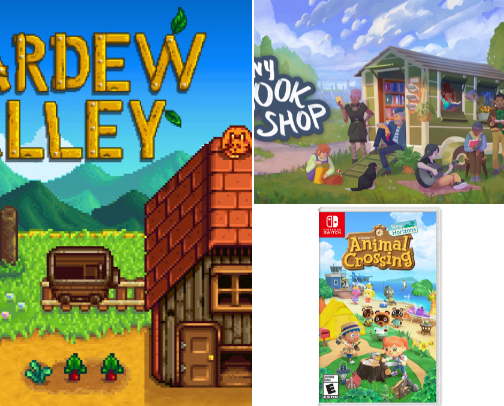 Cozy Game Picks for Nintendo Switch cover photo collage