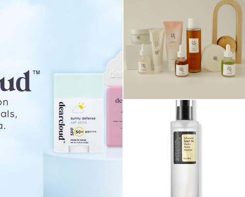 K-Beauty 💛 cover photo collage