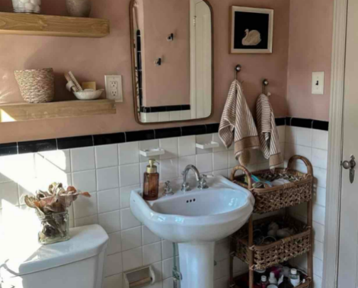 Bathroom essentials cover photo collage