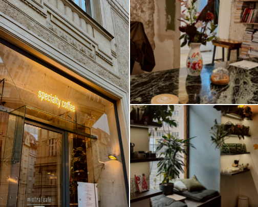 coffee & matcha breaks ☕️🍵 cover photo collage