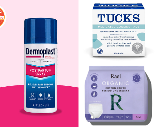 Postpartum Essentials I Actually Used (Recovery, Nursing & Must-Haves) cover photo collage