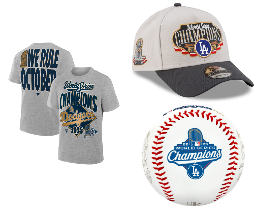 LA Dodgers-2025 World Series Champions cover photo collage