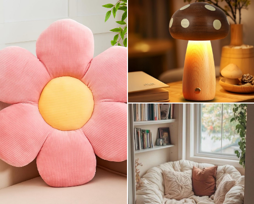 My Dream Reading Nook cover photo collage