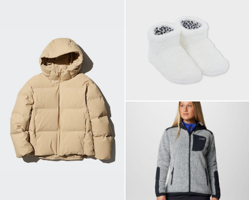 My favorite winter clothing pieces that keep me warm during the cold season! cover photo collage