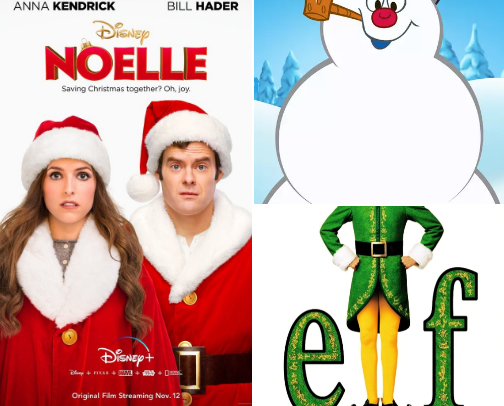 My Christmas Movie Lineup cover photo collage