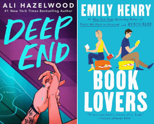 Rom-Com Books cover photo collage