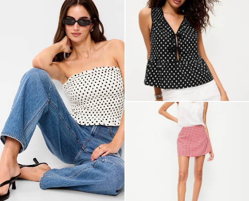 Old Navy Summer must haves cover photo collage