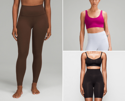 workout clothes cover photo collage