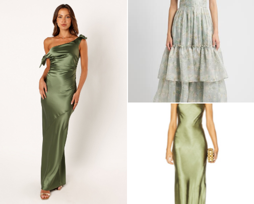 Green Bridesmaid Dresses Under $150 cover photo collage