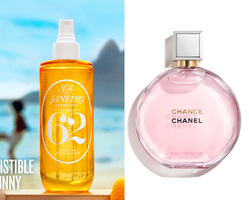 Perfumes cover photo collage