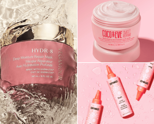 Hair Masks cover photo collage