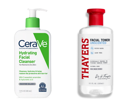 My Top 5 Skincare Products That Actually Work cover photo collage