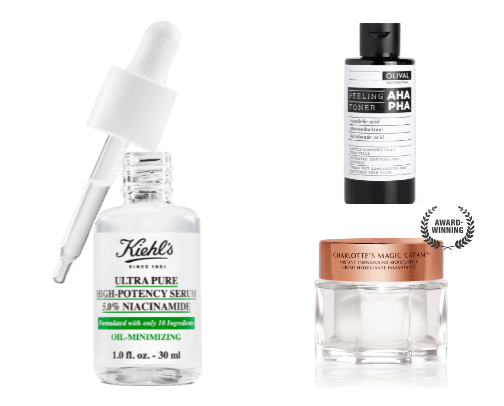 Clean girl skincare I actually use cover photo collage