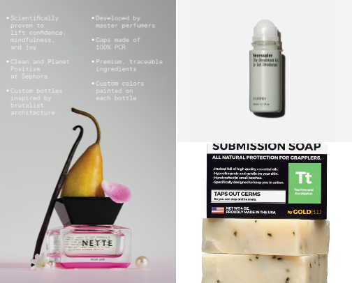 Smell good stuff cover photo collage