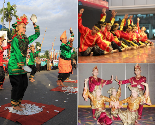 Minangkabau Traditional Dance: A Legacy of Grace and Strength cover photo collage