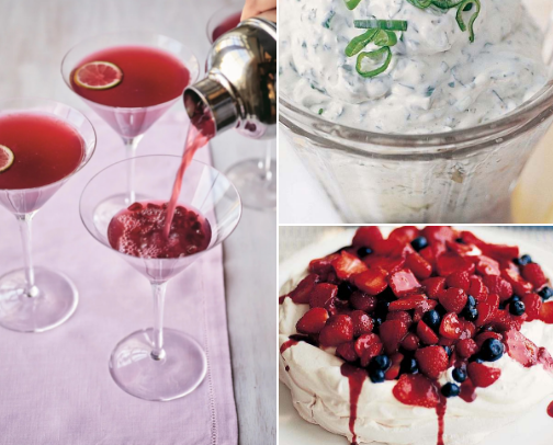 Ina Garten Girl Dinner Menu 🍾 cover photo collage