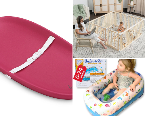 Baby Essentials that saved my sanity! cover photo collage