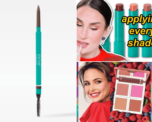 Makeup + skincare recs cover photo collage