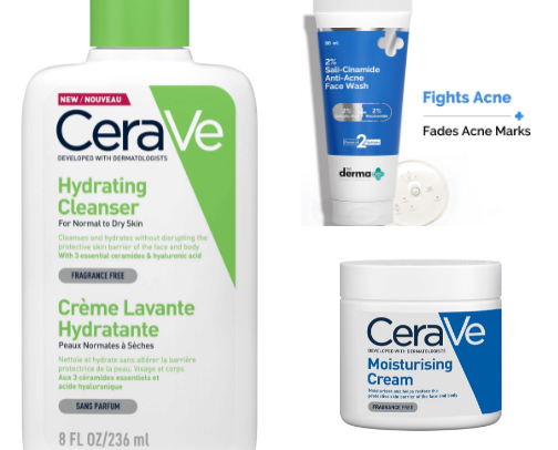 THE GIRL'S SKINCARE STARTER KIT cover photo collage