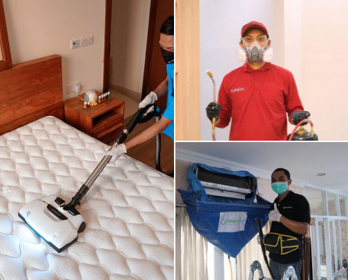 Local Home Service Pros in Jakarta I Trust for Daily Life cover photo collage