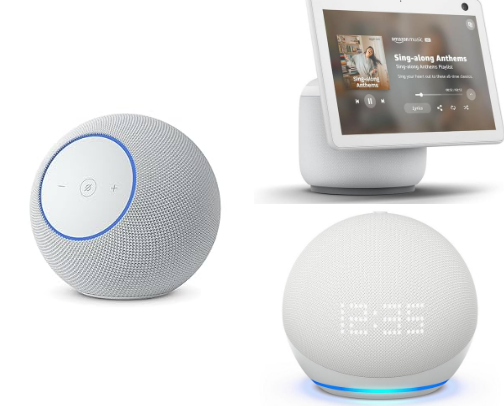 The Ultimate Amazon Smart Audio, Smart Home Automation & E-Reader Guide (Echo, Kindle & eero Edition) cover photo collage