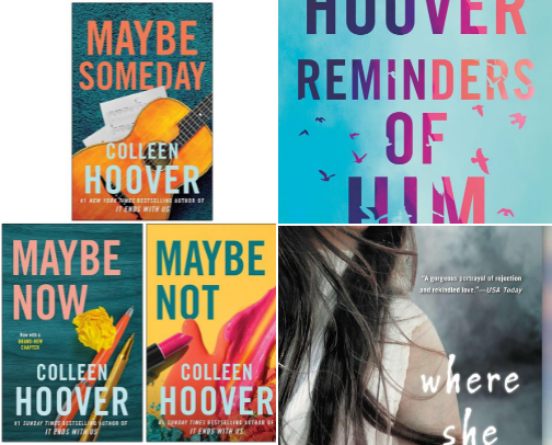 Books on repeat! cover photo collage