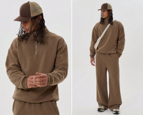 Clothing cover photo collage