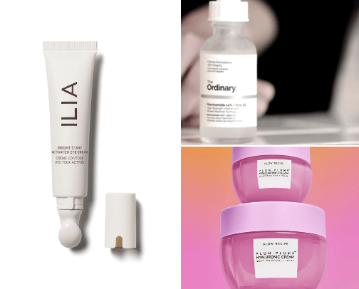 skincare 🫧 cover photo collage