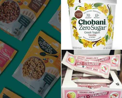 My favorite feel-good snacks cover photo collage