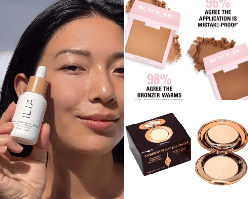 Everything for a perfect complexion cover photo collage