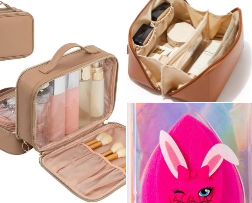 Cosmetic and beauty cover photo collage