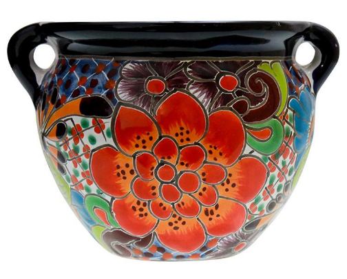 Artisan Bloom: Colorful Ceramic Flower Pots cover photo collage