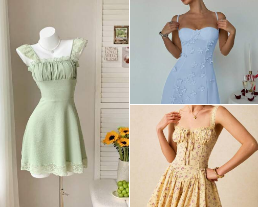 fairy tale dresses cover photo collage