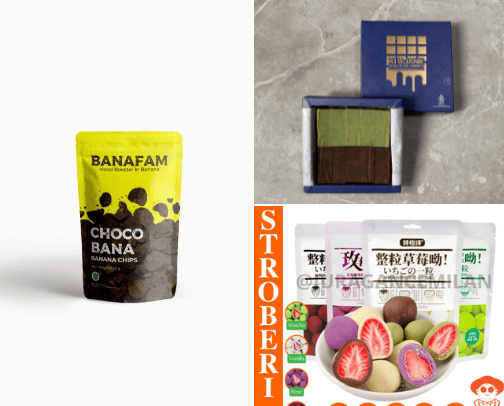 mood enhancing snack😋 cover photo collage