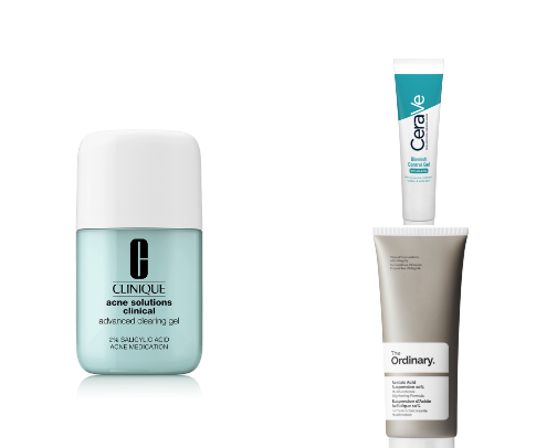 Acne-prone skin must have cover photo collage