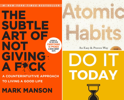 My favorite book recs cover photo collage
