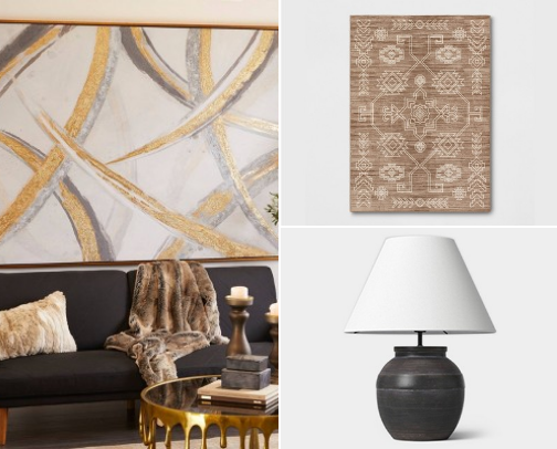 Target decor on a budget cover photo collage