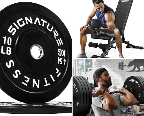 Budget Friendly-At Home Gym Essentials cover photo collage