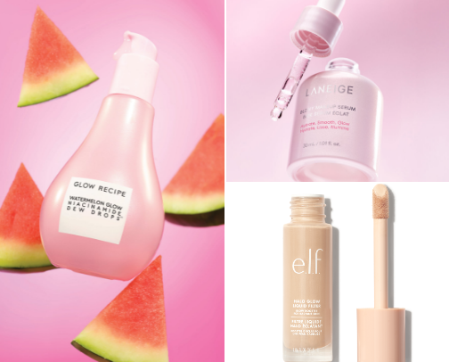 Glow Goals | Products for That Glass Skin Finish 💧 cover photo collage