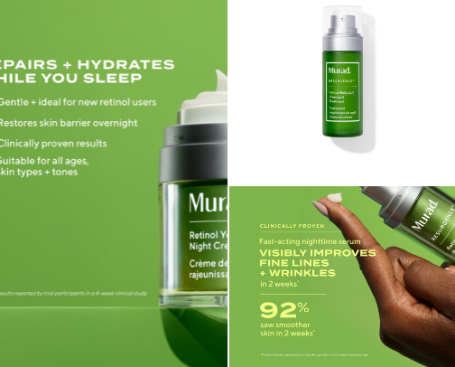 Murad Skincare Guide cover photo collage